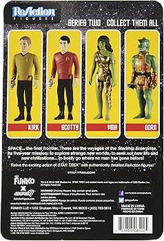 Star Trek ReAction Figures 3体セット Amazon.com: Star Trek: The Original Series Beaming Spock